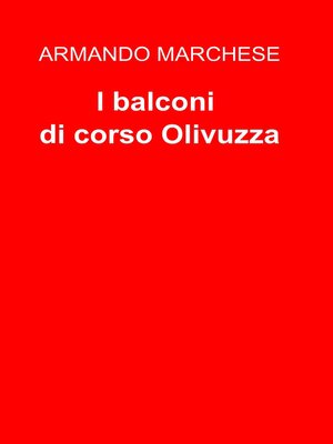 cover image of I balconi di corso Olivuzza